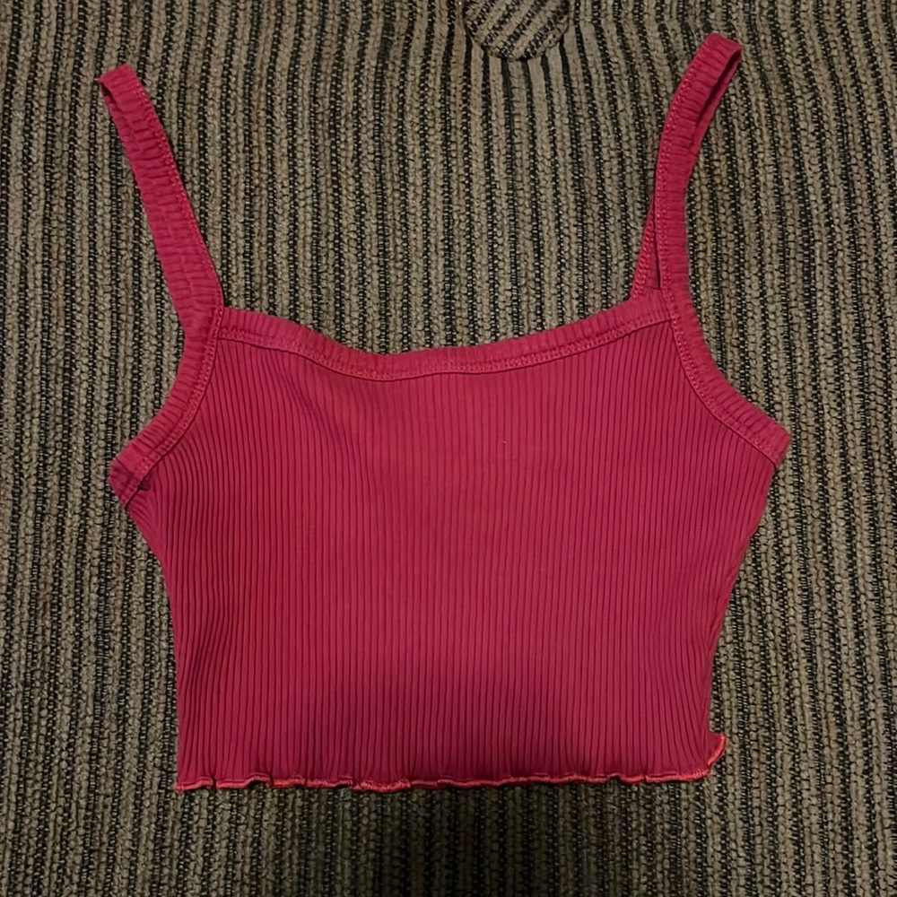Maroon cami top